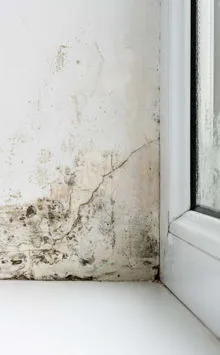 Humedad por condensación en ventana