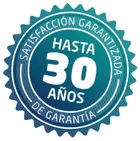 30 años de garantía